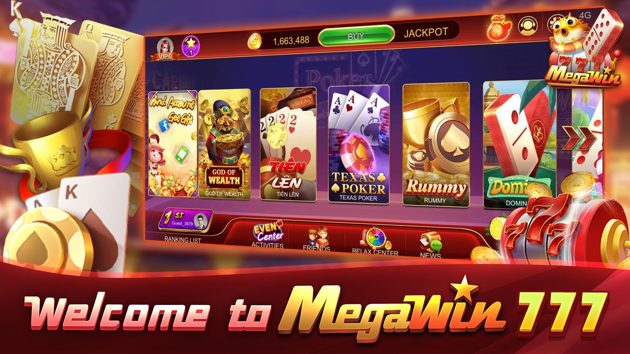 Megawin – Game đánh bài đổi thưởng cực hấp dẫn